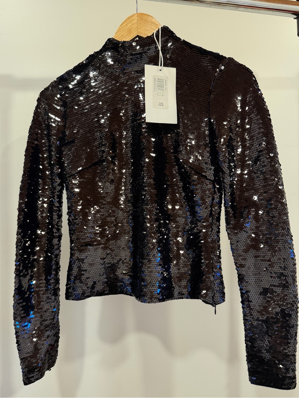 Sequin Turtle Neck - Picture 6 of 7